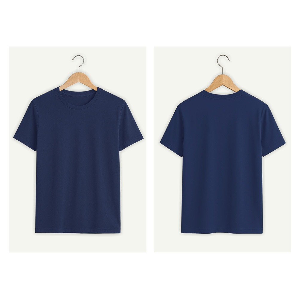 Penye Bisiklet Yaka T-shirt