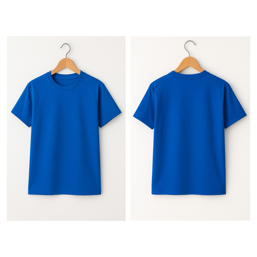 Penye Bisiklet Yaka T-shirt